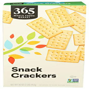365 by Whole Foods Market、クラッカー、ナチュラルバター風味、16オンス 365 by Whole Foods Market, Cracker Natural Buttery Flavor, 16 Ounce