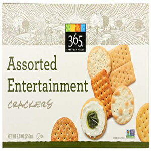 365 by Whole Foods Market、エンターテイメント用クラッカー詰め合わせ、8.8オンス 365 by Whole Foods Market, Cracker Assorted For Entertaining, 8.8 Ounce 1