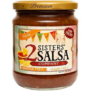 楽天Glomarket2 シスターズ サルサ フィエスタ スタイル サルサ 16 オンス、1 パック 2 Sisters' Salsa Fiesta Style Salsa 16oz , pack of 1