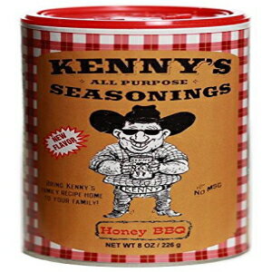 Kenny's \ nj[ BBQ 8IX Kenny's All Purpose Seasonings Honey BBQ 8 ounce