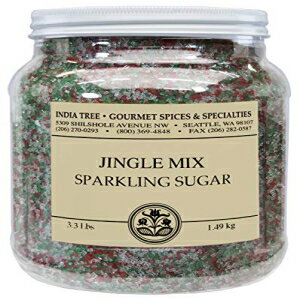 インディアツリー スパークリングシュガージングルミックス、3.3ポンド India Tree Sparkling Sugar Jingle Mix, 3.3lbs