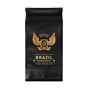 ブラウニー USDA オーガニック グラウンド コーヒー 12 オンス バッグ (ブラジル) Browny USDA Organic Ground Coffee in 12 Ounce Bag (Brazil)