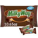 楽天GlomarketMILKY WAY 楽しいサイズ ミルク チョコレート ハロウィン キャンディー バー - 10.65 オンス バッグ MILKY WAY Fun Size Milk Chocolate Halloween Candy Bars - 10.65 oz Bag