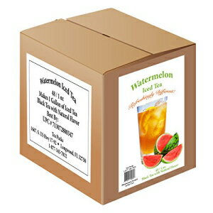 ティーパック アイスティー、スイカ、48個 Tea Packs Iced Tea, Watermelon, 48 Count