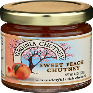 バージニアチャツネ株式会社、チャツネスイートピーチ、（3パック） Virginia Chutney Company Virginia Chutney Co., Chutney Sweet Peach, (3 pack)