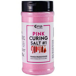 養生塩No.1。SPQR調味料のクイックキュアプレミアムプラハパウダーXL 1.5ポンドボトル Curing Salt No.1. Quick Cure Premium Prague Powder XL 1.5 Pound Bottle by SPQR Seasonings