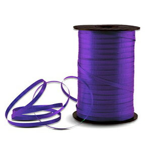 t^X C^[iVi J[O {Ap[vA500 [h Loftus International Curling Ribbon, Purple, 500 yd