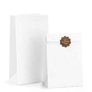 BagDream ڡѡХå 6ݥ 100 եȻХå Х륯 եȥХå ѥХå ۥ磻ȥڡѡʥåХå 6x3.54x11 եȥåХå BagDream Paper Lunch Bags 6lb 100Pcs Kraft Paper B...