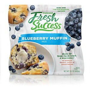 Concord ֥롼٥꡼ ޥե ߥå - 6 (SIX) 15  ܥå Concord BLUEBERRY Muffin Mix - 6 (SIX) 15oz Boxes