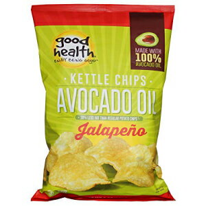 Good Health Chips Pot アボカドオイル、ハラペーニョ、5 オンス、12 個パック Good Health Chips Pot Avocado Oil, Jalapeno, 5 oz, p..