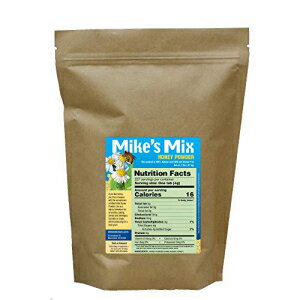 マイクズミックスハニーパウダー、2ポンド。ナチュラル、脱水 Mike's Mix Honey Powder, 2lb. Natural, Dehydrated