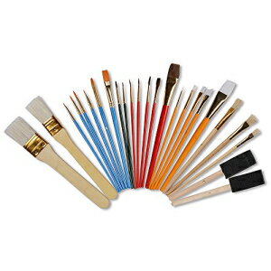 CONDA 4336960682 ペイント ブラシ セット スターター キット 25 ピース アソート サイズ、PCS CONDA 4336960682 t Brush Set Starter Kit 25-Piece Assorted Sizes, PCS