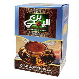 EL - イエメン EL イエメン ELYemeni オリジナル トルコ コーヒー カフェ アラビア アラビア アラビカ 挽いたロースト マッド コーヒー (プラス カルダモン コーヒー ライト ロースト 21 オンス / 600 gm) EL - Yemeni EL Yemeni ELYemeni