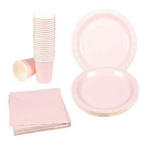 ȤΤƿ糧å - 濩24å - 24̾ѥǥʡѡƥʡ滮ʥץ󡢥åפޤ ԥ Disposable Dinnerware Set - 24-Set Paper Tableware - Dinner Party Supplies for 24 Guests, Including Paper Plates, Napkins and