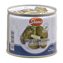 シャムス ブドウの葉の詰め物 ホームスタイル 396.9g 。12個入り。 Shams Stuffed Grape Leaves Home Style 14 Oz. Pack Of 12.