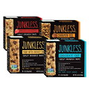 Junkless JUNKLESS Chewy Granola Bar Variety PackAo[ (6 x 1.1 oz o[/ ? 4 )A`qg݊AᓜAf炵킢AqƑɍœK 4 t[o[ oGeBpbNA24  Junkless JUNKLESS Chewy Granola Bar Variety Pac