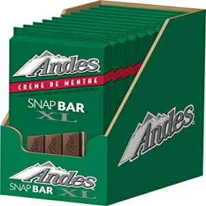 アンデス ミント クレーム ド メンテ スナップ バー Xl チョコレート バー、12 個 ANDES Mints Crème De Menthe Snap bar Xl Chocolate bar, 12Count 1