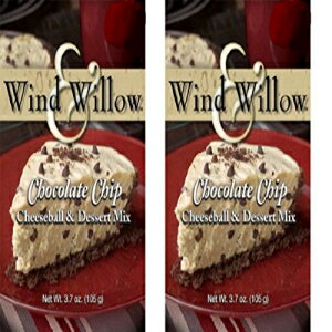 Wind & Willow `R[g`bv`[Y{[ƃfU[g~bNX (2 pbN) Wind & Willow Chocolate Chip Cheeseball and Dessert Mix (2 Pack)
