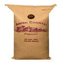 アーミッシュカントリーポップコーン | 50ポンドバッグ | ベビーホワイトポップコーン粒 | オールドファッションド レシピガイド付き (ベビーホワイト - 50ポンドバッグ) Amish Country Popcorn | 50 lb Bag | Baby White Popcorn Kernels |