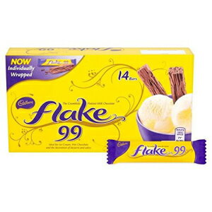 オリジナル キャドバリー フレーク パック イギリスから輸入 英国製チョコレート キャンディ 114 グラム Original Cadbury Flake Pack Imported from the UK England British Chocolate Candy, 114 grams