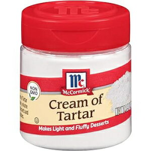 マコーミック クリーム オブ タータル、1.5 オンス McCormick Cream Of Tartar, 1.5 oz