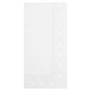 ホフマスターナプキン、17インチ x 17インチ、ホワイト、ナプキン2,000枚入りケース Hoffmaster Napkins, 17" x 17", White, Case Of 2,000 Napkins