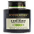 PÖDÖR プレミアムサワーチェリーバルサミコ - 8.4 fl. オズ。- 100％天然、オーク樽で熟成、発酵、無濾過、ビーガン、グルテンフリー、非遺伝子組み換え、ガラス瓶入り PÖDÖR Premium Sour Cherry Balsamico - 8.4 fl. Oz. - 100% Natural, Aged i