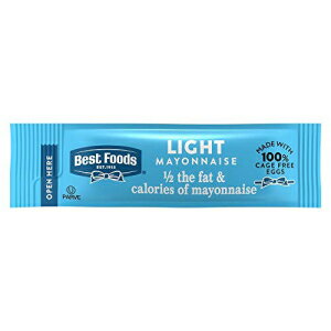 Best Foods 饤ȥޥ͡ƥåѥå ץ100% ե꡼ѡƥե꡼0.38 󥹡210 ĥѥå Best Foods Light Mayonnaise Stick Packets Easy Open, Made with 100% Cage Free Eggs, Gluten Free,