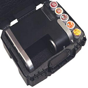 Case Club プレカットコーヒーメーカーキャリーケース Keurig K-Mini または K-Mini Plus に対応 Case Club Pre-Cut Coffee Maker Carry Case Compatible with Keurig K-Mini or K-Mini Plus