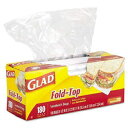 ObhtH[hgbvThCb`obO | 180 Glad Fold Top Sandwich Bags, Plastic Bags 180-Count