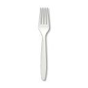 カラープレミアム24カウントプラスチックフォーク ホワイトのクリエイティブコンバーティングタッチ Creative Converting Touch of Color Premium 24 Count Plastic Forks, White
