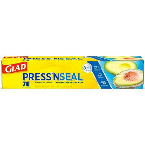 Glad Press 'N Seal フードラップ、70 フィート。 Glad Press 'N Seal Food Wrap, 70-Ft.