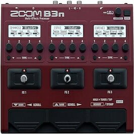 ベーシストのためのズームB3nマルチエフェクトプロセッサー Zoom B3n Multi-Effects Processor for Bassists