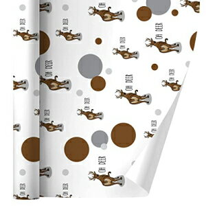 GRAPHICS & MORE Oh Deer Butt Dear Funny Gift Wrap Wrapping Paper Roll