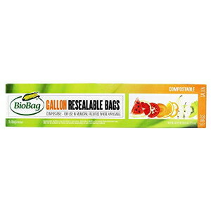 BioBag KHiۑ 15 pbN BioBag Gallon Food Storage Bags Pack of 15