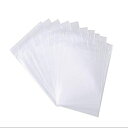 Muyindo 100 Pieces (9x12 Inch) Clear Plastic Bags for Packaging, Clothing T-Shirts Strong Packing Self Adhesive Cellophane Bag