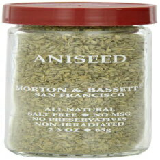 モートン＆バセットスパイス、アニス、2.3オンス（3パック） Morton & Bassett Morton & Basset Spices, Aniseed, 2.3 Ounce (Pack of 3)