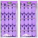 マシュマロ ピープ パープル イースター バニー、2 パック Marshmallow Peeps Purple Easter Bunnies, 2 Packs