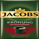 Jacobs Kronung Entkoffeiniert デカフェ グラウンド コーヒー 500 グラム / 17.6 オンス (1 パック) Jacobs Kronung Entkoffeiniert Decaf Ground Coffee 500 Gram / 17.6 Ounce (Pack of 1)