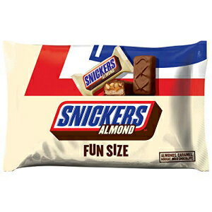 楽天Glomarketスニッカーズ アーモンド ファンサイズ チョコレート キャンディバー 10.23オンス バッグ （6個パック） SNICKERS Almond Fun Size Chocolate Candy Bars 10.23-Ounce Bag （Pack of 6）