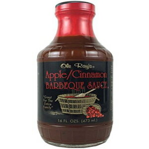 I[ECY Abv/Vi o[xL[\[X (16 IX{g 2 pbN) Ole Rayfs Apple/Cinnamon Barbecue Sauce (2 Pack of 16 Oz. Bottles)