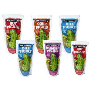 楽天GlomarketVan Holten's ピクルス - パウチ入りバラエティピクルスサンプラー - 6 パック Van Holten's Pickles - Variety Pickle-In-A-Pouch Sampler - 6 Pack