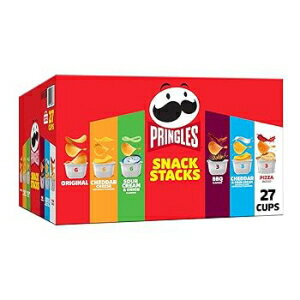楽天Glomarket6 フレーバー、プリングルズ ポテトクリスプチップス、スナックスタック、ランチスナック、オフィスおよびキッズスナック、バラエティパック （27 カップ） 6 Flavors, Pringles Potato Crisps Chips, Snack Stacks, Lunch Snacks, Office and Kids Sn