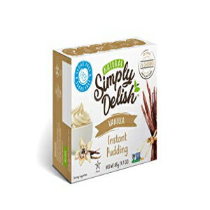 Simply Delish ʥ  ǥ 奬ե꡼ʥ (Х˥顢ѥå - 12) Simply Delish Natural Jel Dessert Sugar Free, Natural (Vanilla, Pack - 12)