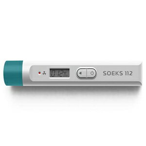 SOEKS 112 コンパクトデジタルガイガーカウンター – 個人用核放射線検出器 – ポータブル線量計 – ベータ線、ガンマ線、X 線検出 – 電池式 – 範囲 0.01-999 uSv/h SOEKS 112 Compact Digital Geiger Counter – Personal Nuclear Radiation De