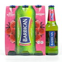 バービカン ラズベリー ノンアルコールドリンク 11.1 fl. オンス、6 パック Barbican Raspberry Non-Alcoholic Drink 11.1 fl. Oz, 6 Pack