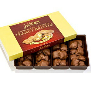 Hall's ミルクチョコレートで覆われたピーナッツブリトル、1ポンド Hall's Milk Chocolate Covered Peanut Brittle, 1 Pound