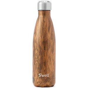 S'well XeXX`[ EH[^[{g-17 `[NގOw^fMéAݕ 36 ԗ₽ۂA18A17 tʃIXۂ܂B S'well Stainless Steel Water Bottle-17 Teakwood Triple-Layered Vacuum-Insulated Containers Keeps D