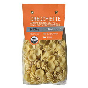 サンレモ オーガニック オレキエッテ スペシャルティ パスタ (12個入り) Sanremo Organic Orecchiette Specialty Pasta, (Pack of 12)