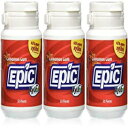 Epic LVg[ ViK (3 pbN) f炵킢AsgpAqɈSARȊÖAOet[A\hAe 12 pbP[W Epic Xylitol Cinnamon Gum (Pack of 3) Great Tasting, Sugar Free, Kid Safe, Naturally